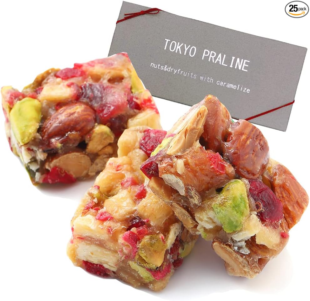 Shinohara Seika Caramel Almond Plaline 12 Pieces