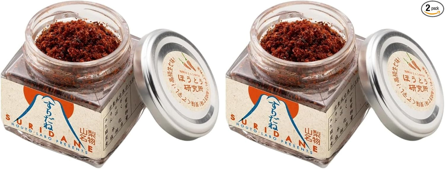 Houto Research Institute Suridane Yamanashi Specialty Seven Spice Chili Spicy Seasoning 80g Bottle