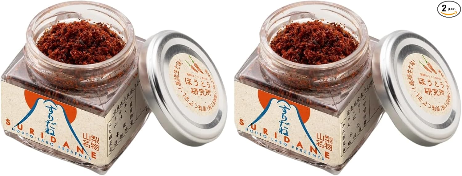 Houto Research Institute Suridane Yamanashi Specialty Seven Spice Chili Spicy Seasoning 80g Bottle