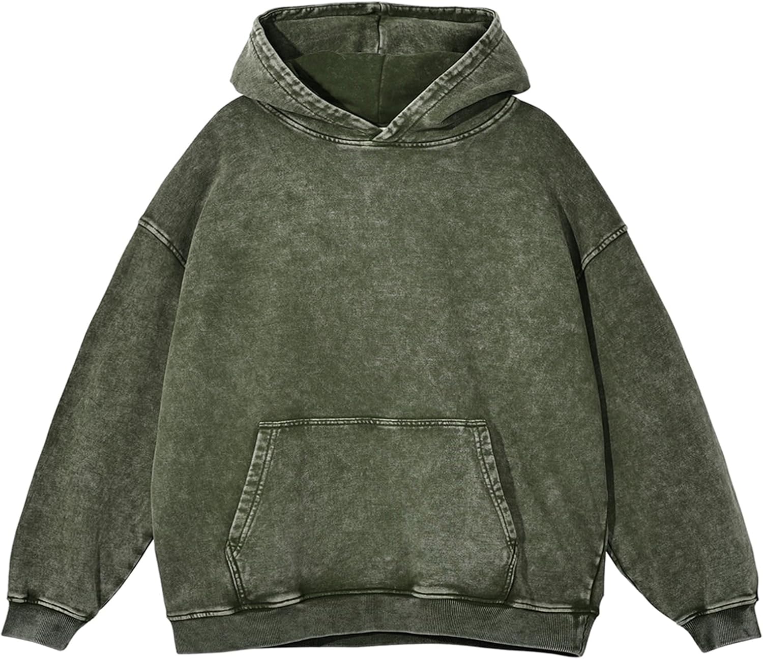 KEEPSHOWING Sudaderas con capucha de gran tamaño para hombre, estilo vintage, para parejas, con lavado ácido, sudaderas con capucha para hombre, ropa de calle