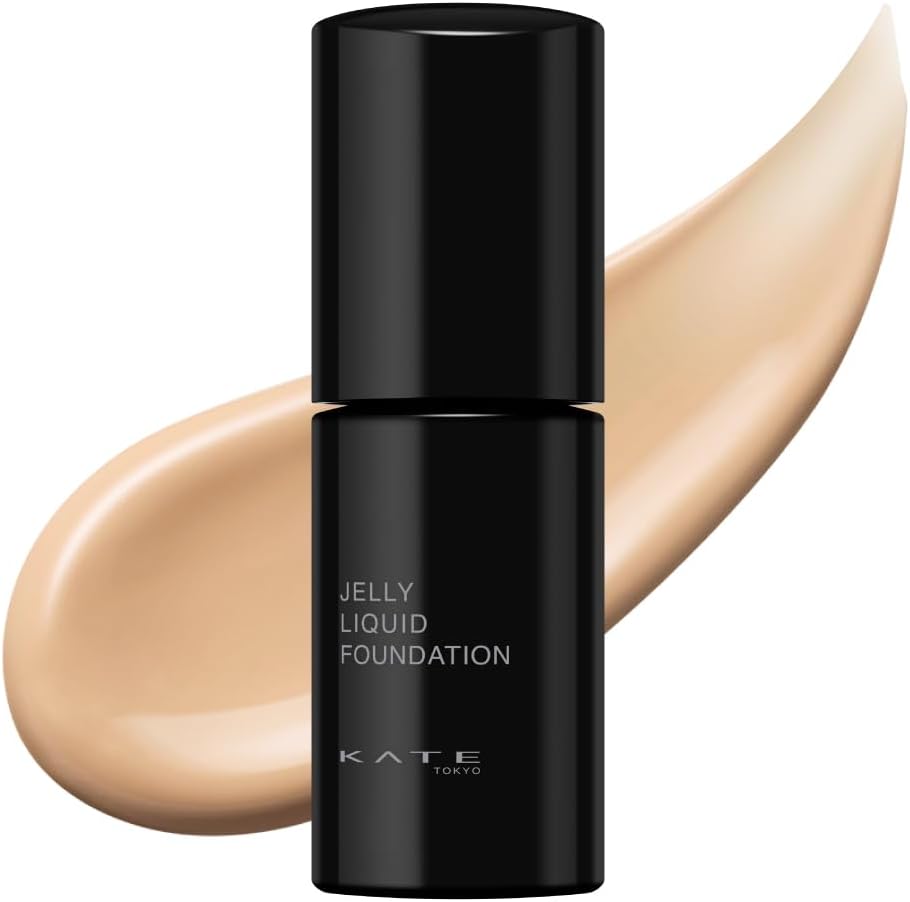 KATE Jewelry Liquid Foundation 02, Intermediate SPF30/PA++, Anti-Shine Cover for One Day, Lasting Beauty Liquid Foundation, Glossy Proof, Non-Comedogenic Tested