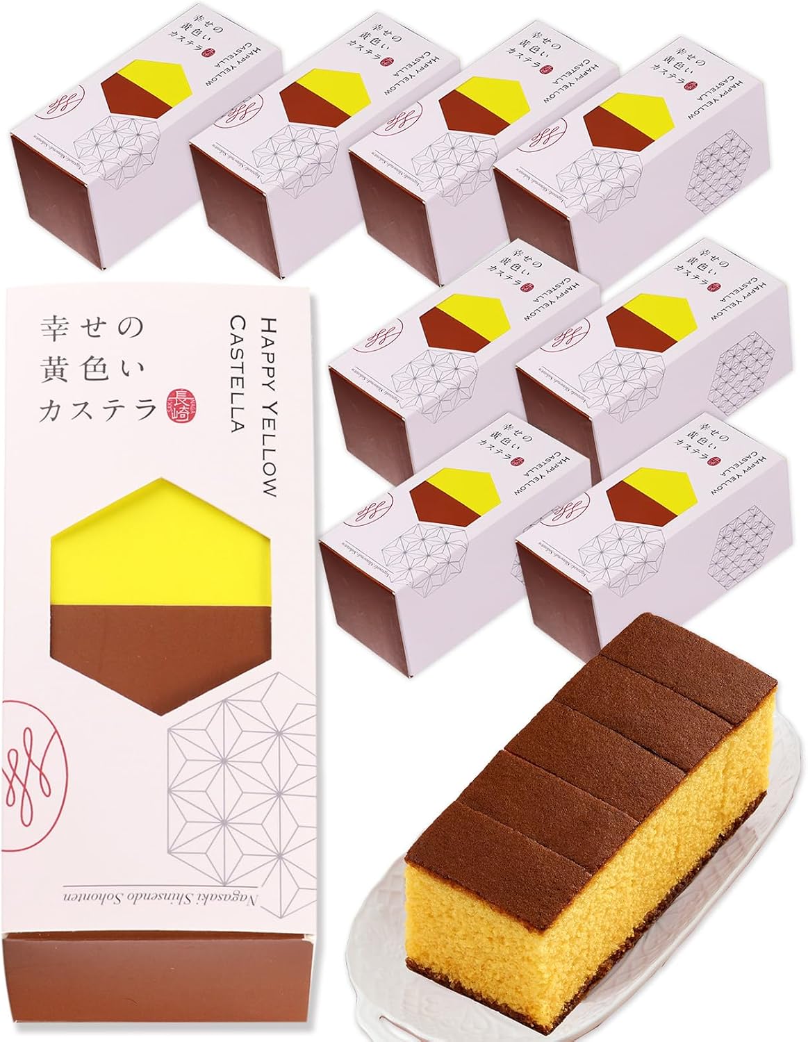 Nagasaki Shinsendo Retirement, Snacks, Petite Gift, Castella, 10 Pieces, Transfer, Thank You Item, T300 x 10, Cute, Stylish, Panda