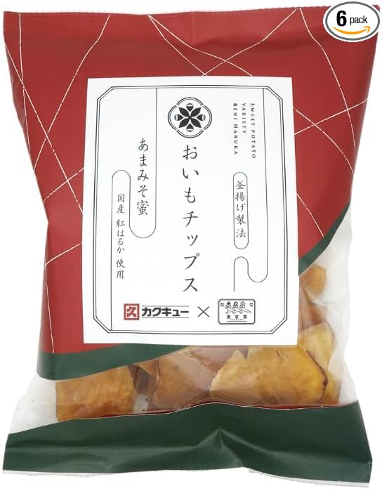 Tokangdo | Oimo Chips, Miyakoshima Bookmark (3.2 oz (90 g) x 12 Bags), Potato Chips, Made in Japan, Red Haruka, Kettle-frying Method, Preservative-free, Large Capacity