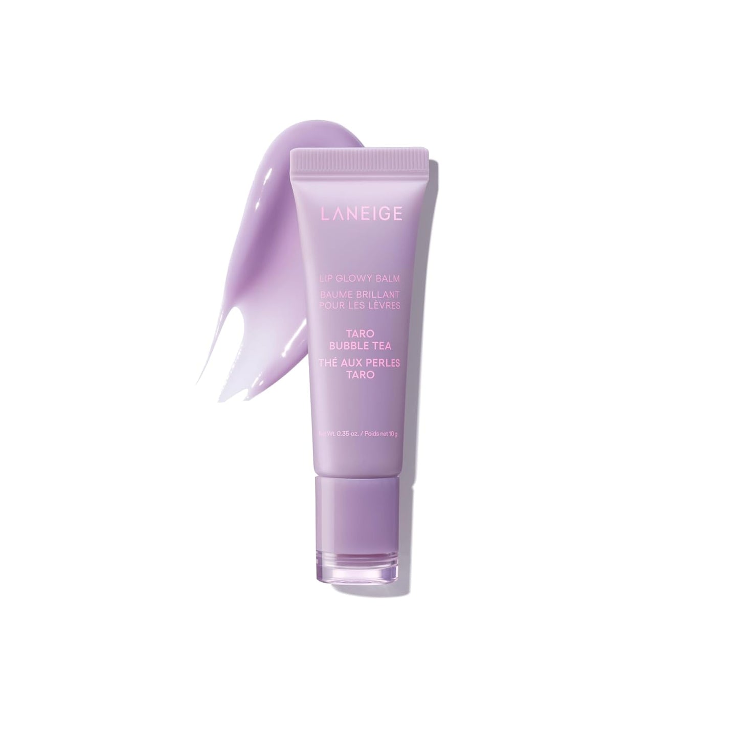LANEIGE Lip Glowy Balm: Sheer Tinted Lip Treatment Balm Tube with Shea & Murumuru Butters for Hydrating, Moisturizing, Glossy, Non-Sticky Shine, Berry | Korean Skin Care