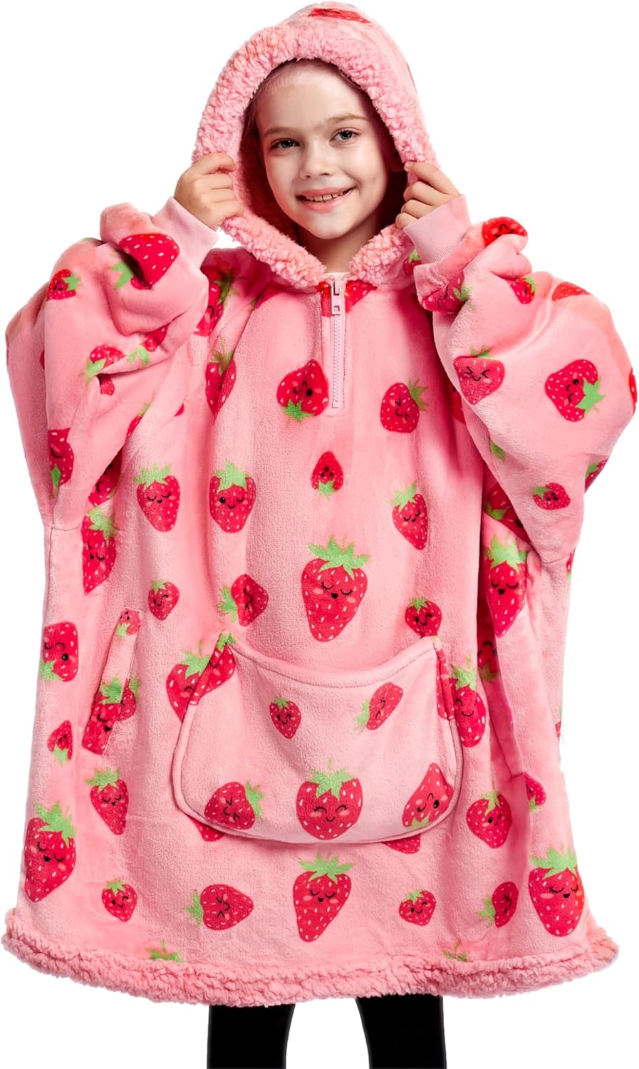 Giggling Getup Manta con capucha para adultos, regalos para adolescentes, niñas, hermanas, mujeres, forro polar sherpa, sudadera con capucha, cálida y acogedora con bolsillo y mangas, color beige gato