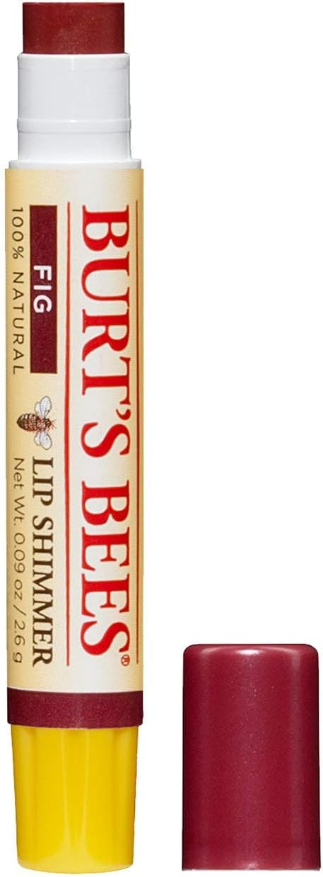 Burt's Bees Brillo de labios, ciruela, 0.09 onzas cada uno (paquete económico de 5)