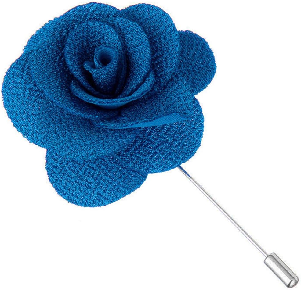 Flairs New York Esenciales del Caballero Premium Broche de Solapa de Flor Hecho a Mano