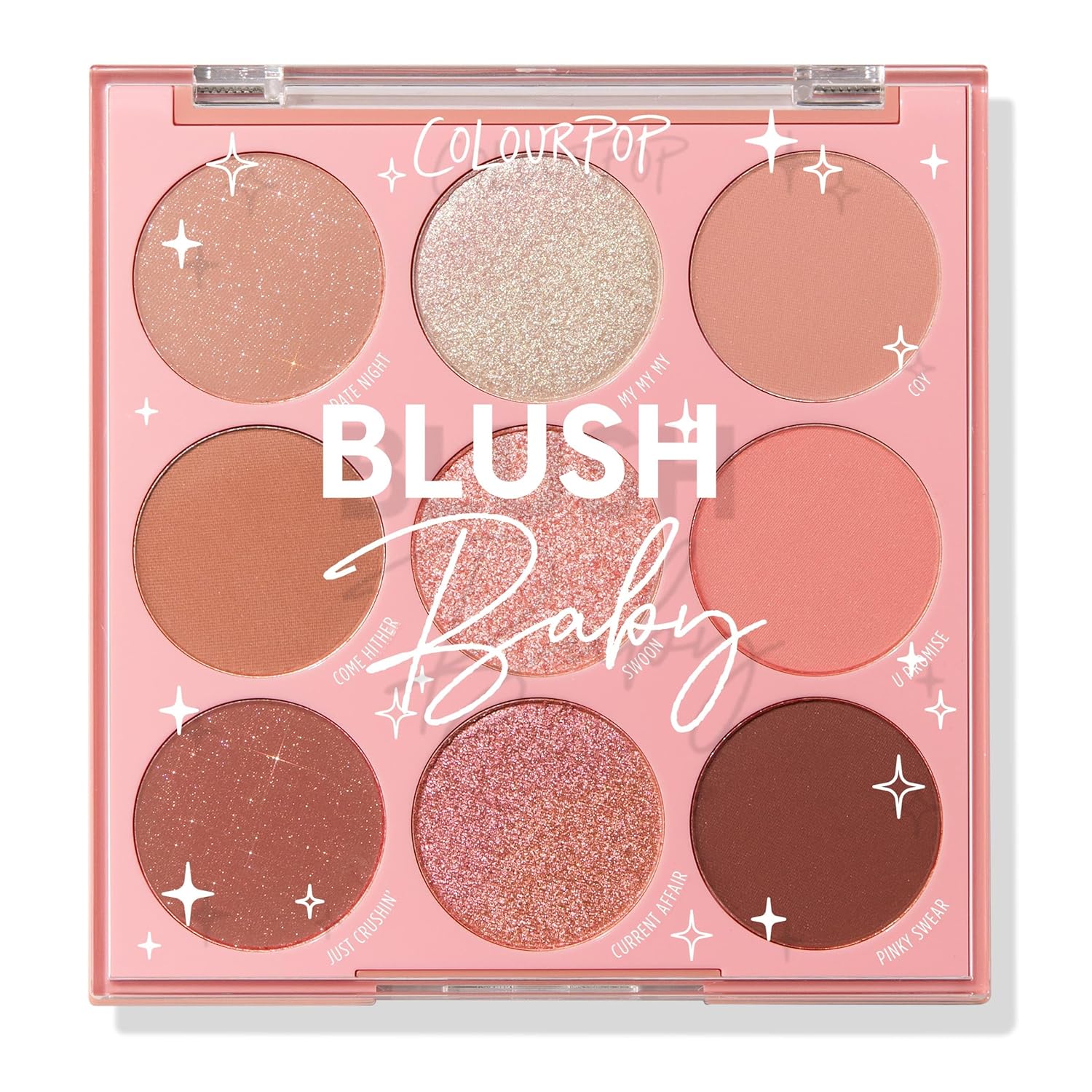 ColourPop Nude Mood Eyeshadow Palette - Brown & Copper Palette with Metallic and Matte Finishes - High-Pigment Eye Makeup with a Long-Wearing Formula (0.3 oz)