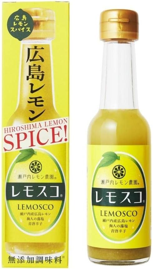 Setouchi Lemon Farm Lemosco 60g x 3-pack Set Domestic Gift Local Souvenir Hiroshima Popular Spicy Seasoning