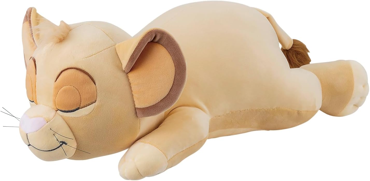 Livuha Ao 30112-50 Disney Mochi Hug Lotzo Onion Cushion, Total Length: Approx. 9.1 inches (23 cm), Fluffy, Squishy, Armrest