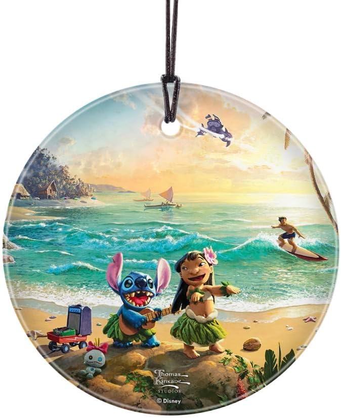 Disney - 101 Dálmatas – 3.5 pulgadas Starfire Prints colgante accesorio de impresión de vidrio – Ideal para regalar y coleccionar | Hanging glass print | Bedroom or office display | Disney fan gift