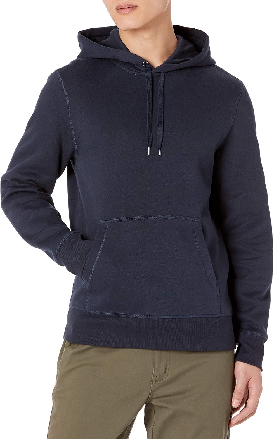 Essentials Sudadera de vellón con capucha para hombre (disponible en tallas para hombres grandes y altos)