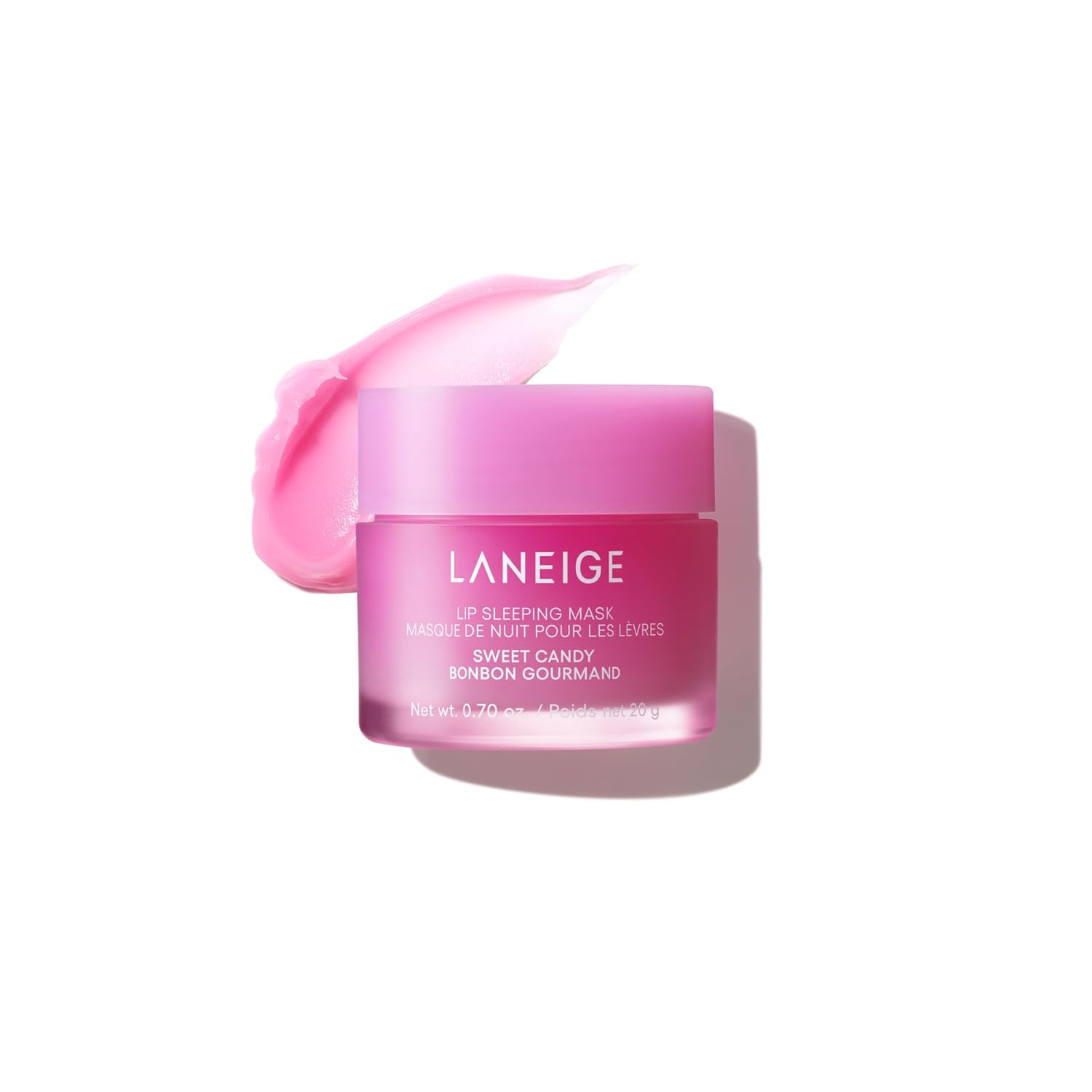 LANEIGE Lip Sleeping Mask: Hydrating & Nourishing Korean Overnight Lip Treatment Mask with Shea Butter, Vitamin C & Murumuru, Antioxidants for Flaky, Dry Lips | Korean Skin Care