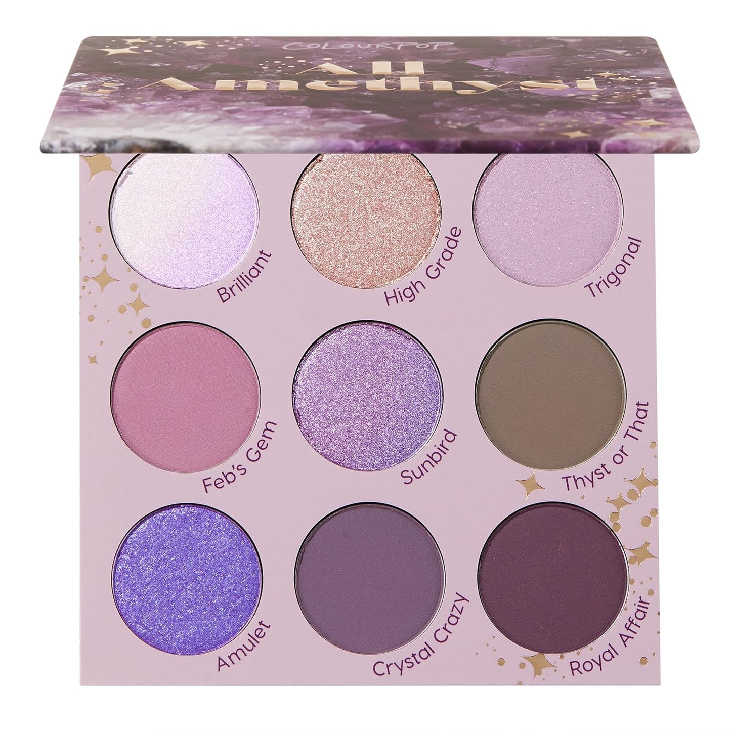 ColourPop Nude Mood Eyeshadow Palette - Brown & Copper Palette with Metallic and Matte Finishes - High-Pigment Eye Makeup with a Long-Wearing Formula (0.3 oz)