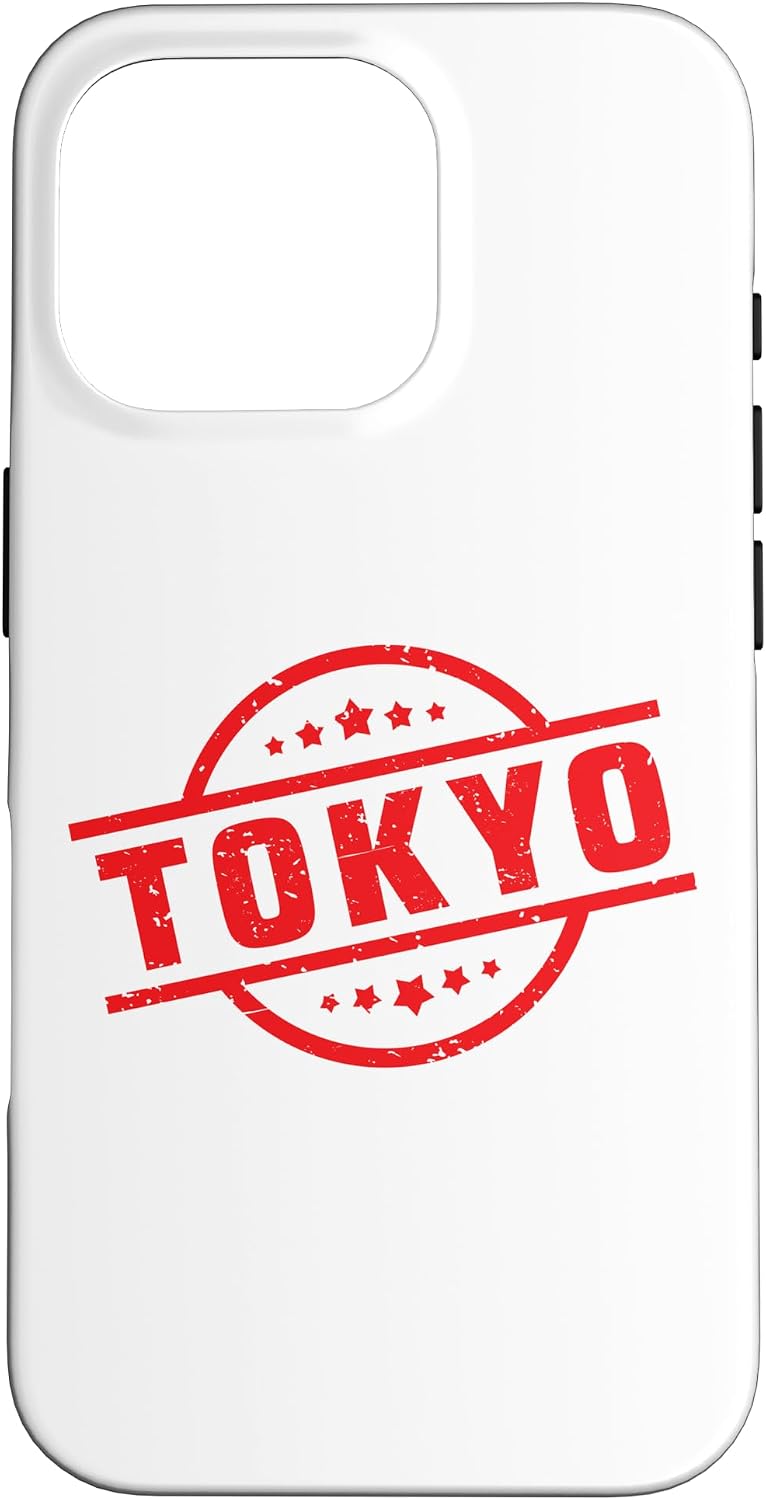 東京 ロゴ #2 タグ 日本 渋谷 休暇 大阪 旅行 富士山 素晴らしい思い出 にほんこく アジア 札幌 お土産 スマホケース iPhone 16 Plus 用