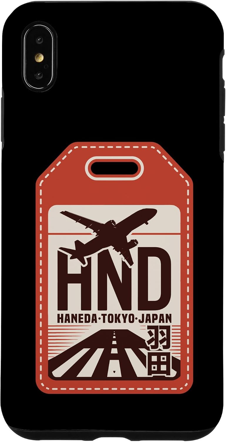 HND 羽田 東京 日本 空港コード 漢字 お土産 スマホケース iPhone 17 用