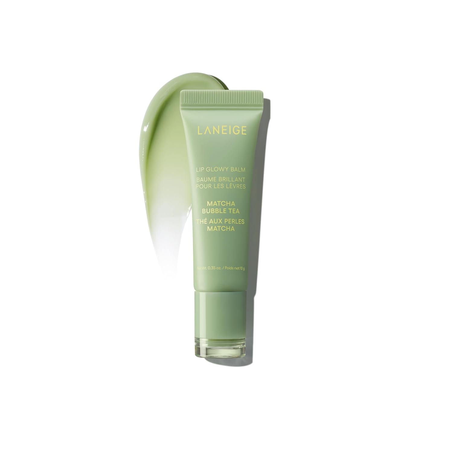 LANEIGE Lip Glowy Balm: Sheer Tinted Lip Treatment Balm Tube with Shea & Murumuru Butters for Hydrating, Moisturizing, Glossy, Non-Sticky Shine, Berry | Korean Skin Care