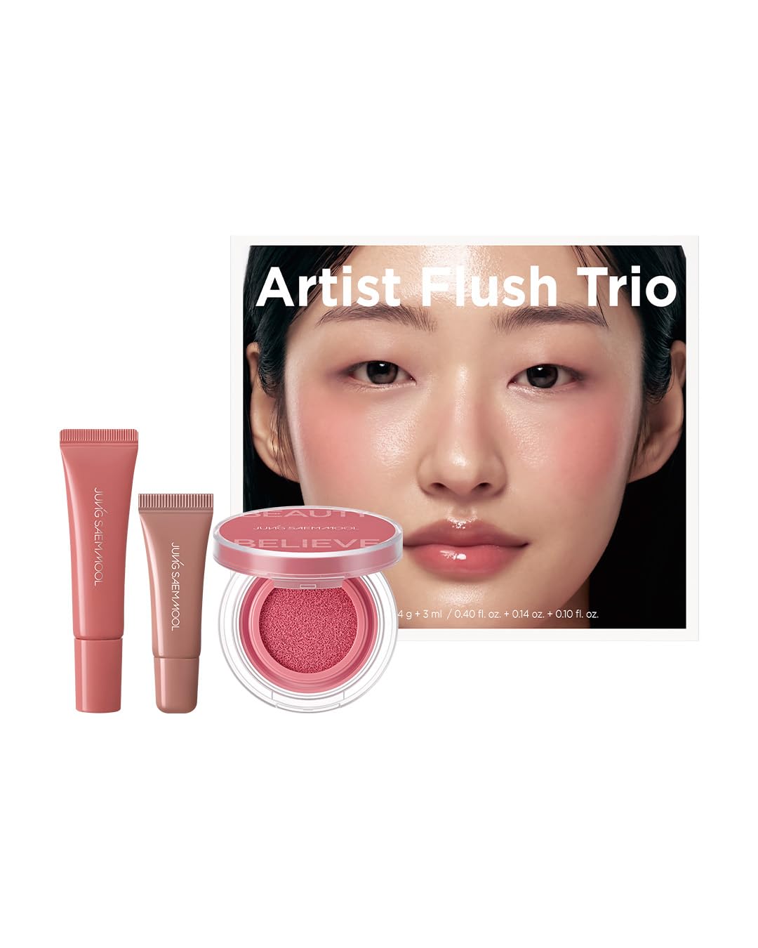 JUNG SAEM MOOL LIP-PRESSION - Brillo de labios de metal | Brillo labial tintado hidratante con un aplicador de metal de precisión higiénico e ingredientes infundidos en suero, brillo de labios coreano (rosa doze)