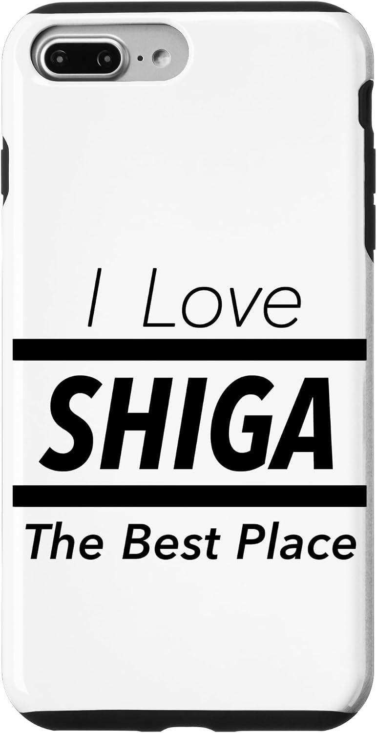 アイラブ・SHIGA 滋賀（I Love）JIMO-T【47都道府県】JIMO-T ジモティ プレゼント お土産 面白い スマホケース iPhone 13 用