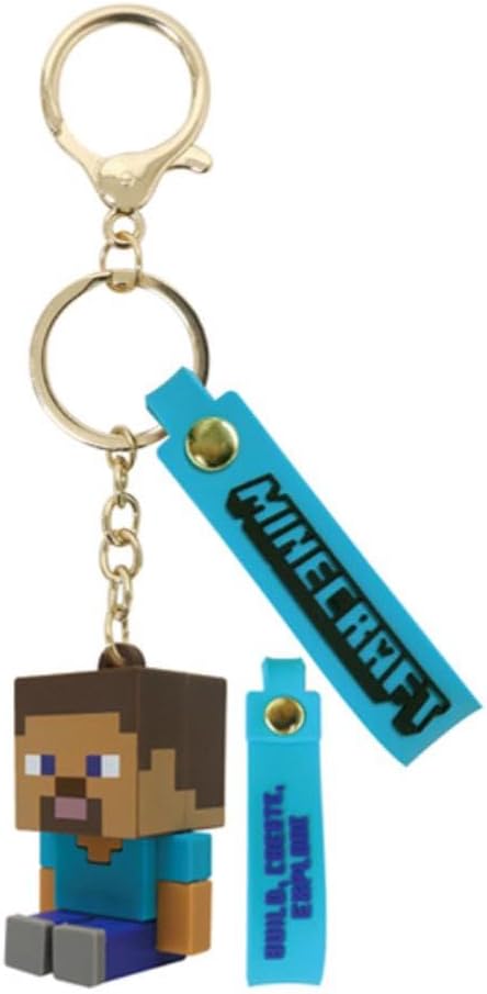 K Company Minecraft Mascot Keychain Alex MCT-MA-AL