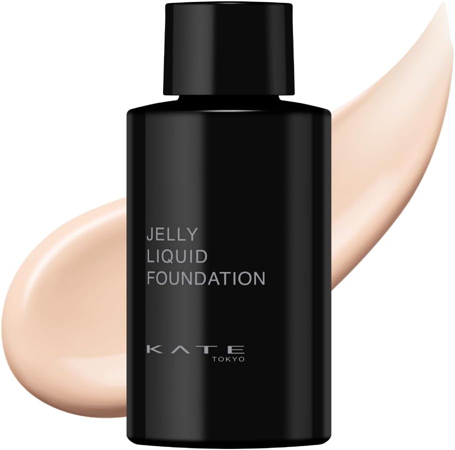 KATE Jewelry Liquid Foundation 02, Intermediate SPF30/PA++, Anti-Shine Cover for One Day, Lasting Beauty Liquid Foundation, Glossy Proof, Non-Comedogenic Tested