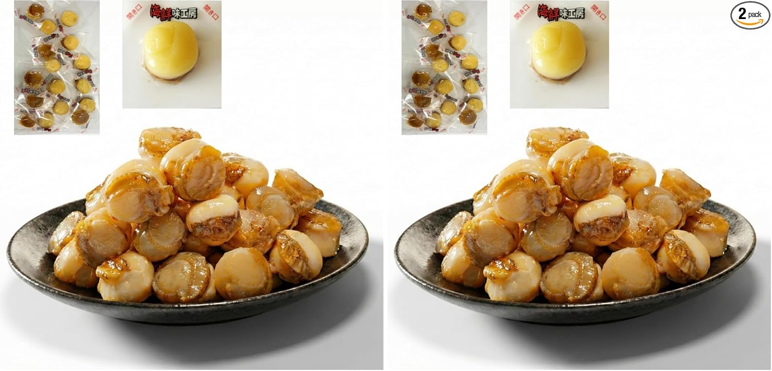 Alneka Scallop Cheese Snacks, Individual Packaging, Sweets, 4.2 oz (120 g), Approximately 15 Pieces, Individual Packaging, Made in Japan