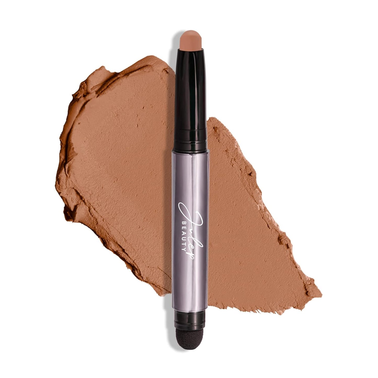 Julep Eyeshadow 101 Cream-to-Powder Waterproof Eyeshadow Stick – Champagne Shimmer – Long-Lasting, Buildable, Crease-Proof, Cruelty Free, Shimmer Finish with Built-In Smudger