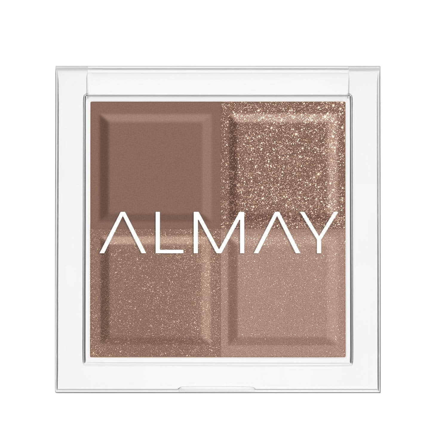 Almay - Paleta de sombra de ojos, maquillaje de ojos de larga duración, sombra de ojos de un solo tono en acabado mate, metálico, satinado y brillante, hipoalergénica, 130 El mundo es mi ostra, 0.1 Oz