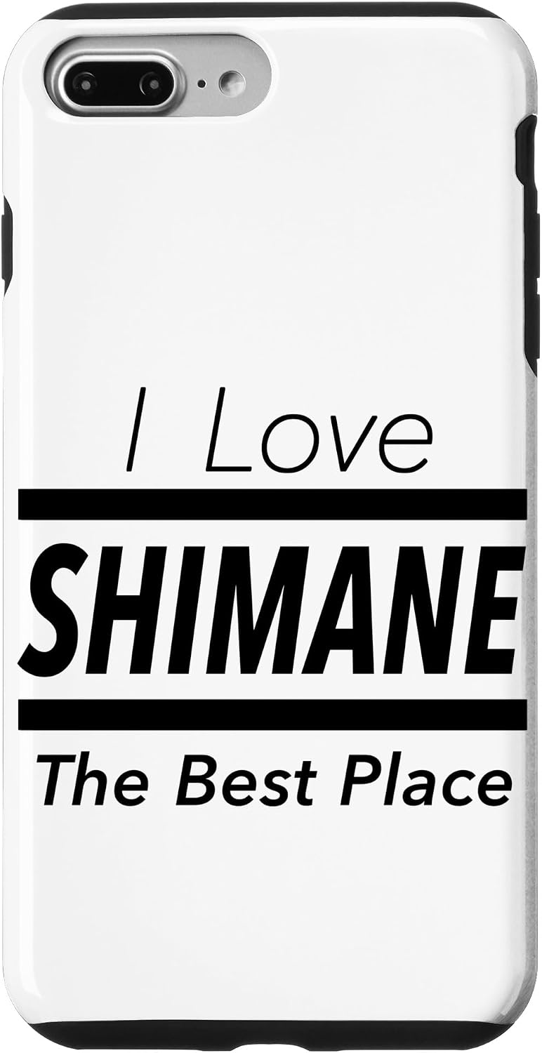 iPhone 15 Pro Max I Love Shimane (I Love) JIMO-T [47 Prefectures] Jimoti Local Love Goods Travel Souvenir Funny Smartphone Case