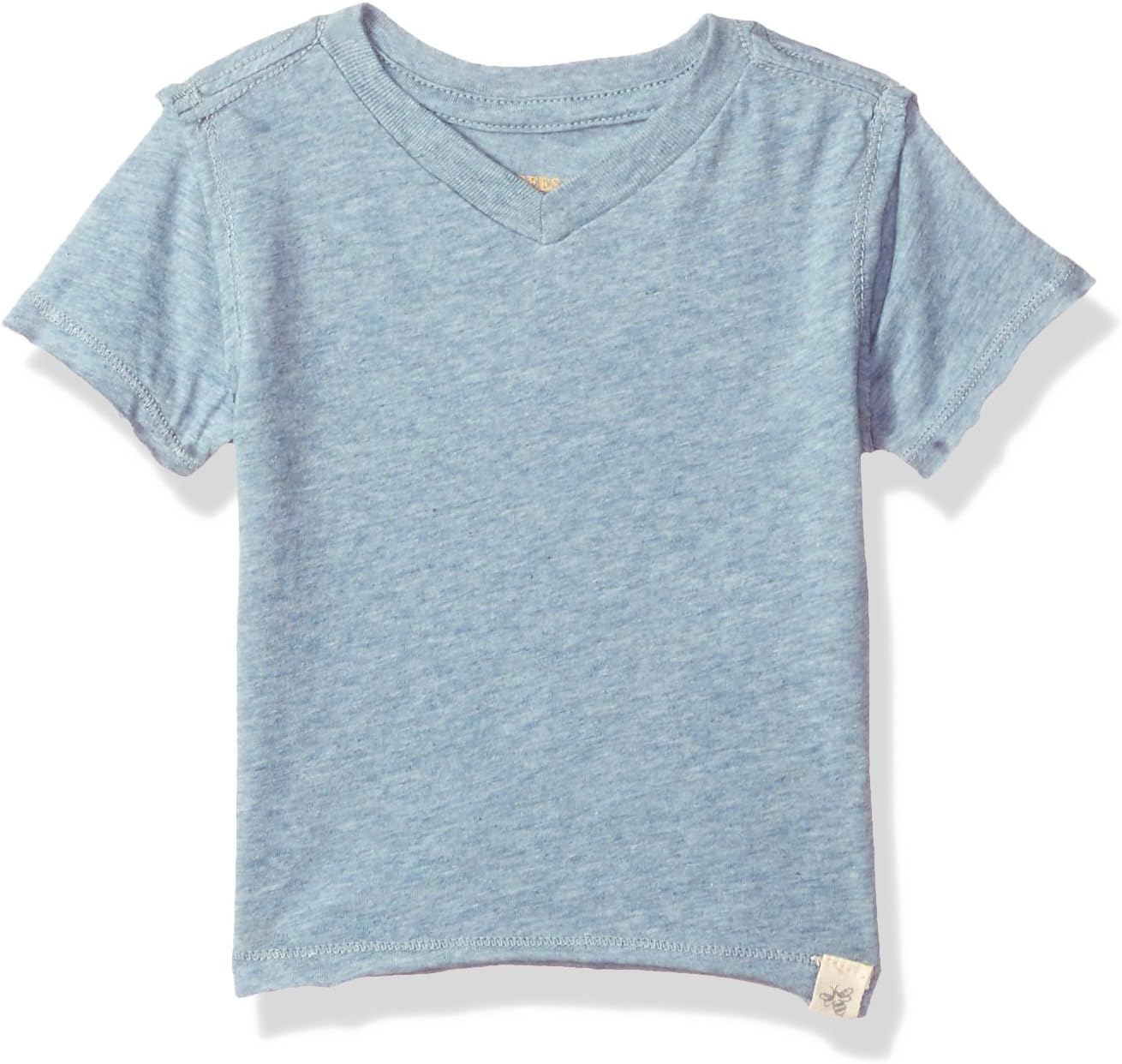 Burt's Bees Baby Camisetas para Bebés Niños, Camisetas de Manga Corta y Larga con Cuello en V y Cuello Redondo para Bebés y Niños Pequeños, 100% Algodón Orgánico