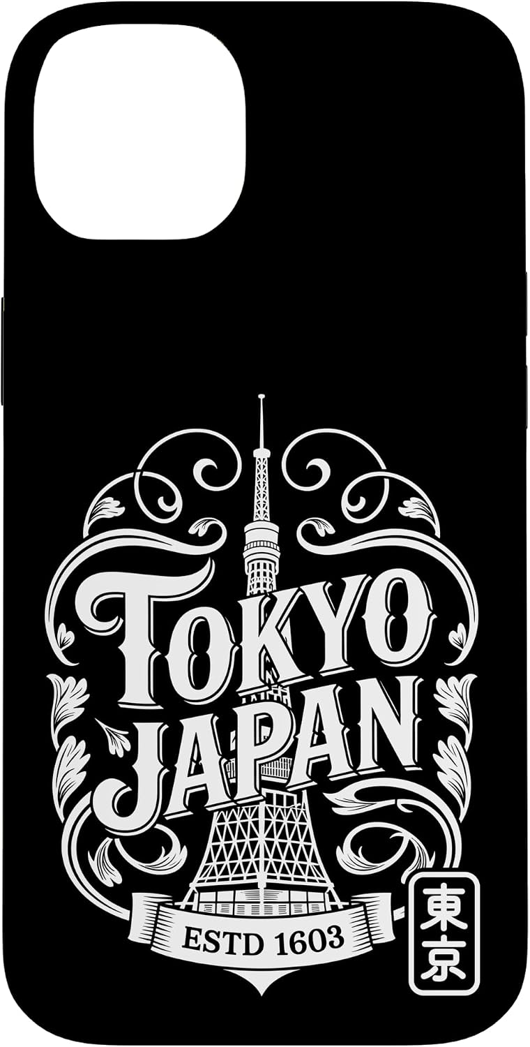 東京タワージャパン ヴィンテージ 旅行 アニメ 漢字 お土産 スマホケース iPhone 17 用
