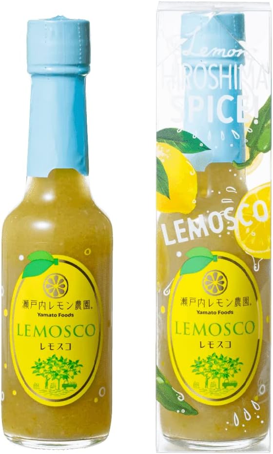 Setouchi Lemon Farm Lemosco 60g x 3-pack Set Domestic Gift Local Souvenir Hiroshima Popular Spicy Seasoning