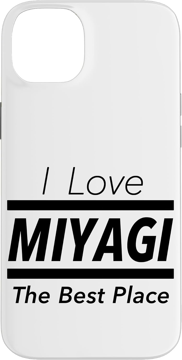 アイラブ・MIYAGI 宮城（I Love）JIMO-T【47都道府県】ジモティ プレゼント お土産 かっこいい 面白い スマホケース iPhone 16 用