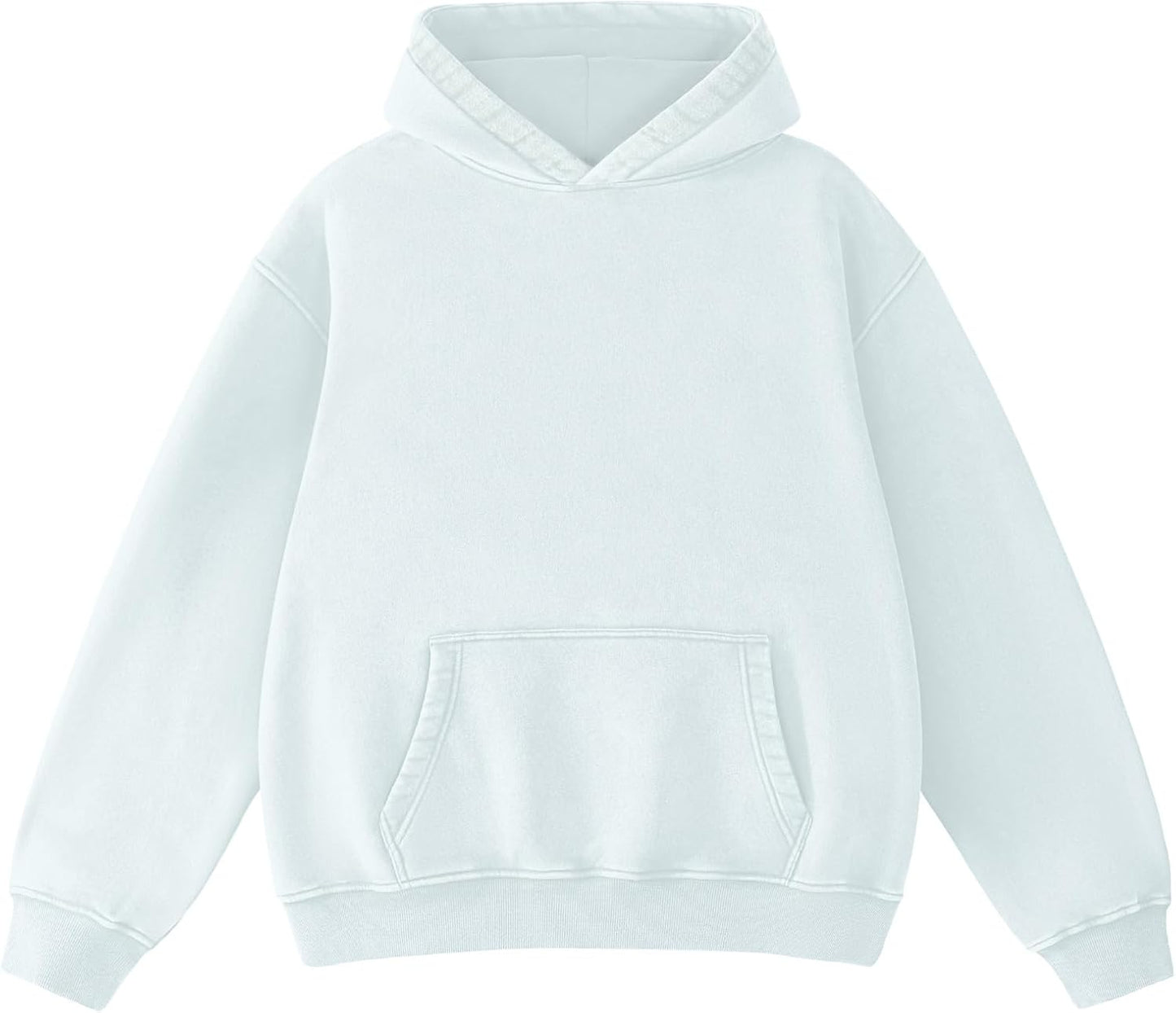 Hatant Sudaderas con capucha de gran tamaño para hombres y parejas, sudaderas con capucha pesadas vintage para hombre, suéteres de lavado ácido, ropa 2026