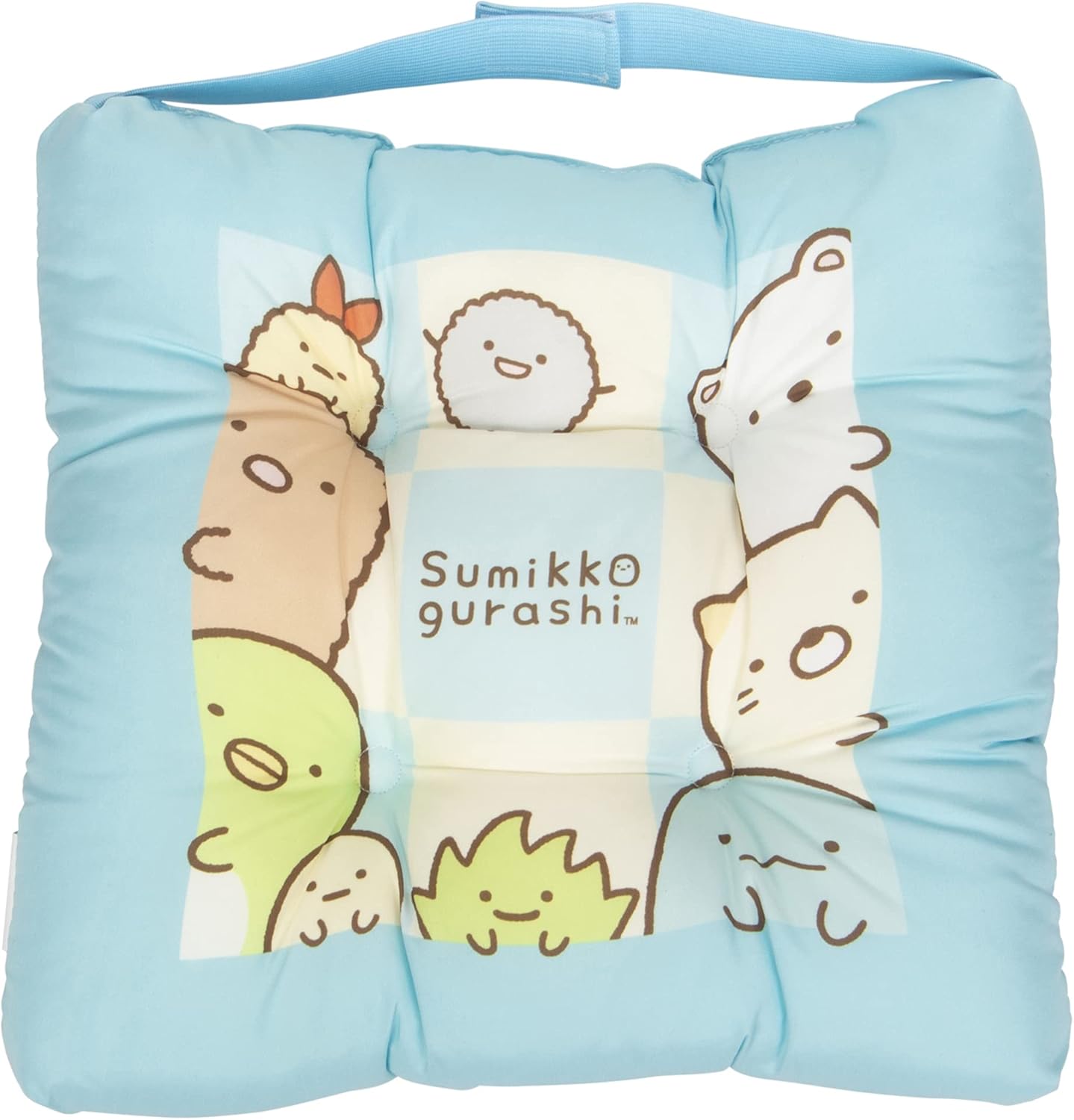 MORIPiLO Chair Seat Cushion, Kuromi, Sanrio Characters School Cushion, Purple, 11.8 x 11.8 x 2.8 inches (30 x 30 x 7 cm), Does Not Hurt Your Buttocks, Thick, School, Kindergarten, Children's Goods