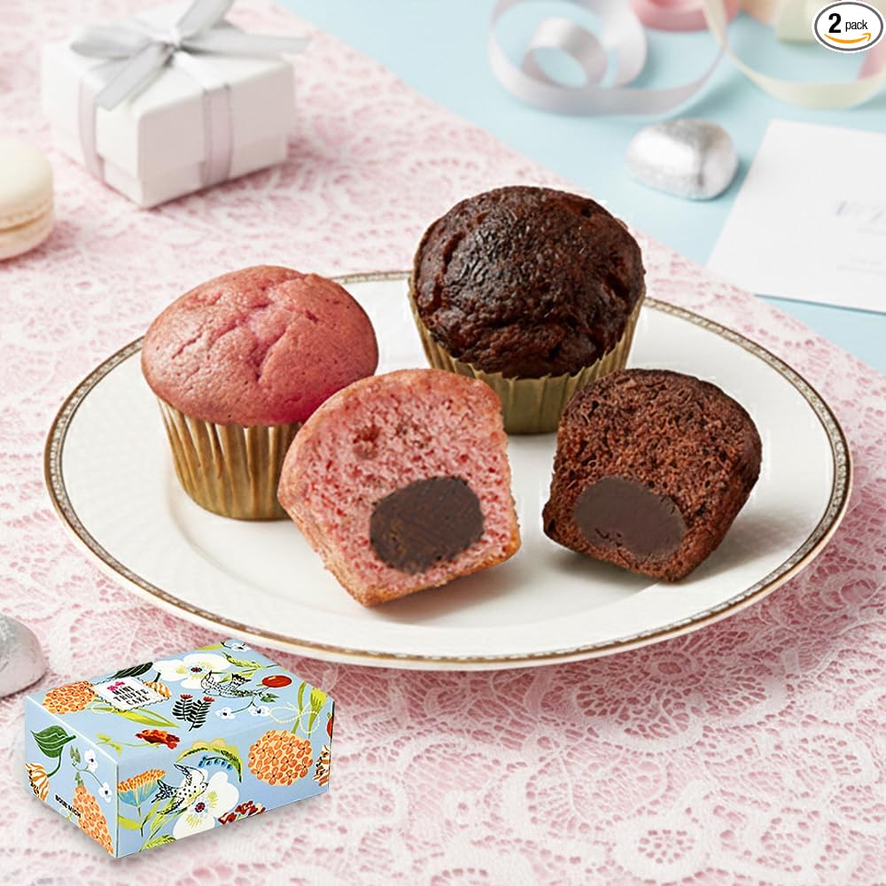 BOULMICH Mini Truffle Cakes (Pack of 16) Same Day Shipping No Carry Bag Homecoming Souvenir Gift Candy Sweets Assorted
