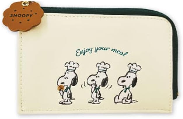 Marimo Craft SPCQ-683 Snoopy Snacktime Chef Series Acrylic Key Holder, Red, Approx. W 1.6 x H 2.3 x D 0.1 inches (40 x 59 x 3 mm)