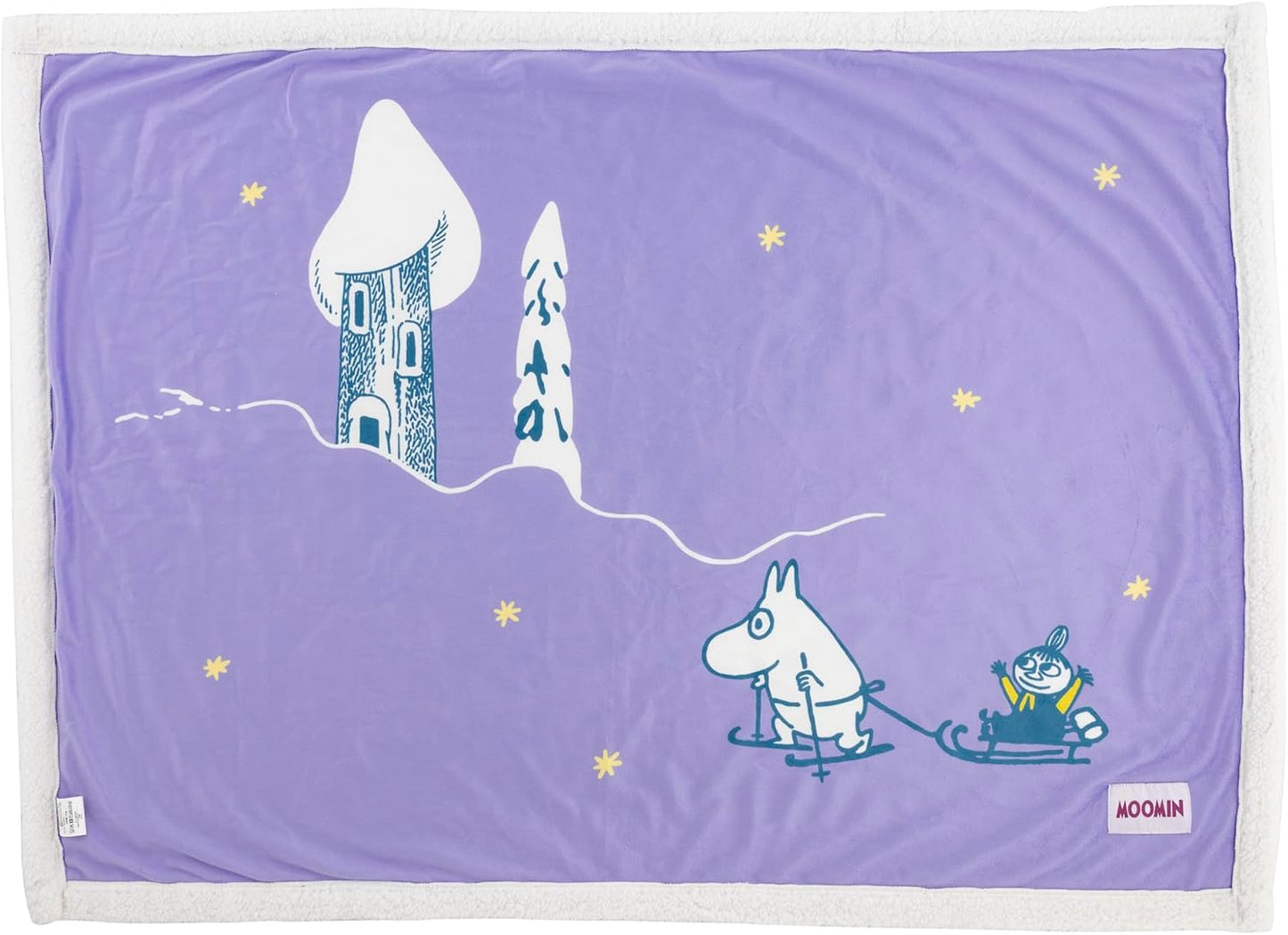 MORIPiLO Sanrio Characters Kuromi Throw Blanket (Soft Sheep Boa Throw), Purple, 27.6 x 39.4 inches (70 x 100 cm), Blanket, Goods, Warm, Cute, Summer, Winter, Cold Protection, Morishita Pillow