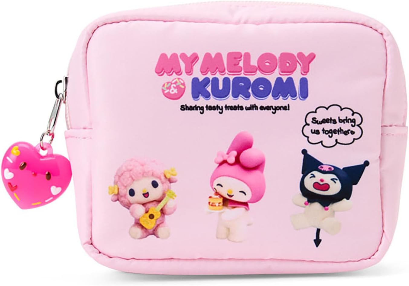 Sanrio Acrylic Keychain (Netflix Original Anime My Melody & Kuromi) Kuromi Acrylic Steel For Ages 3 and Up 883336