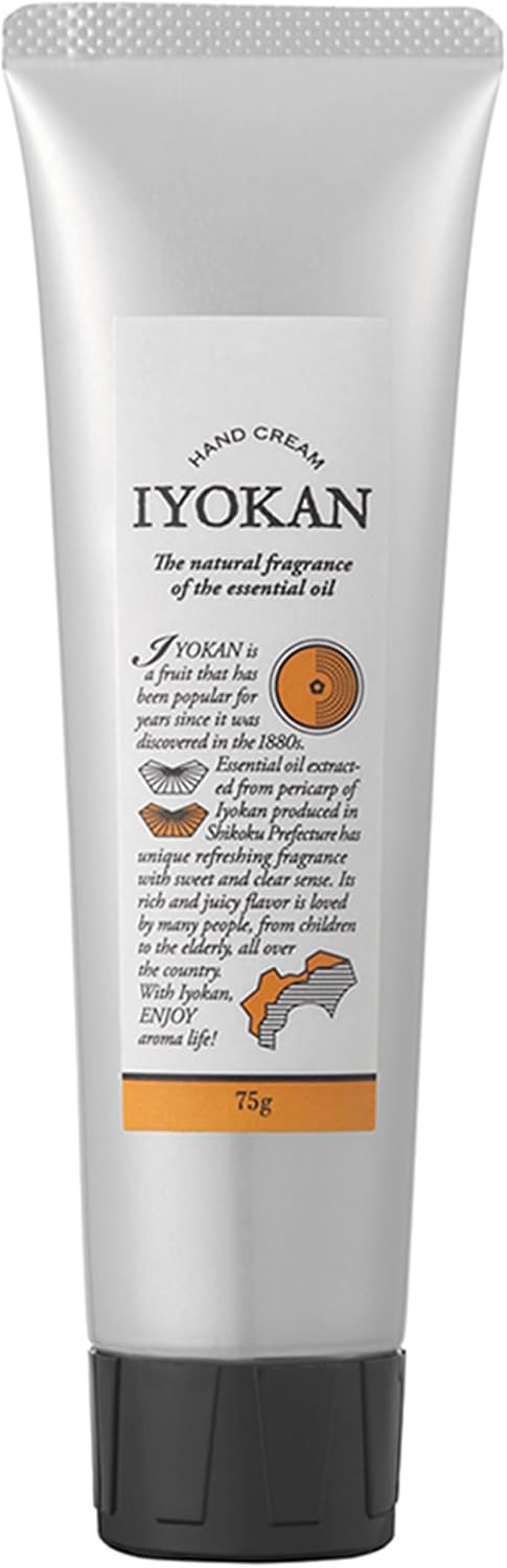 Daily Aroma YUZU Hand Cream from Kochi Prefecture, 2.6 oz (75 g), Yuzu