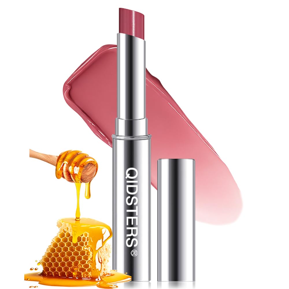 Honey Lipstick - Bálsamo labial tintado, mancha labial hidratante transparente para todos los tonos de piel (A-2Pcs-07 Mauve+09 Cherry, 2 unidades (paquete de 1))