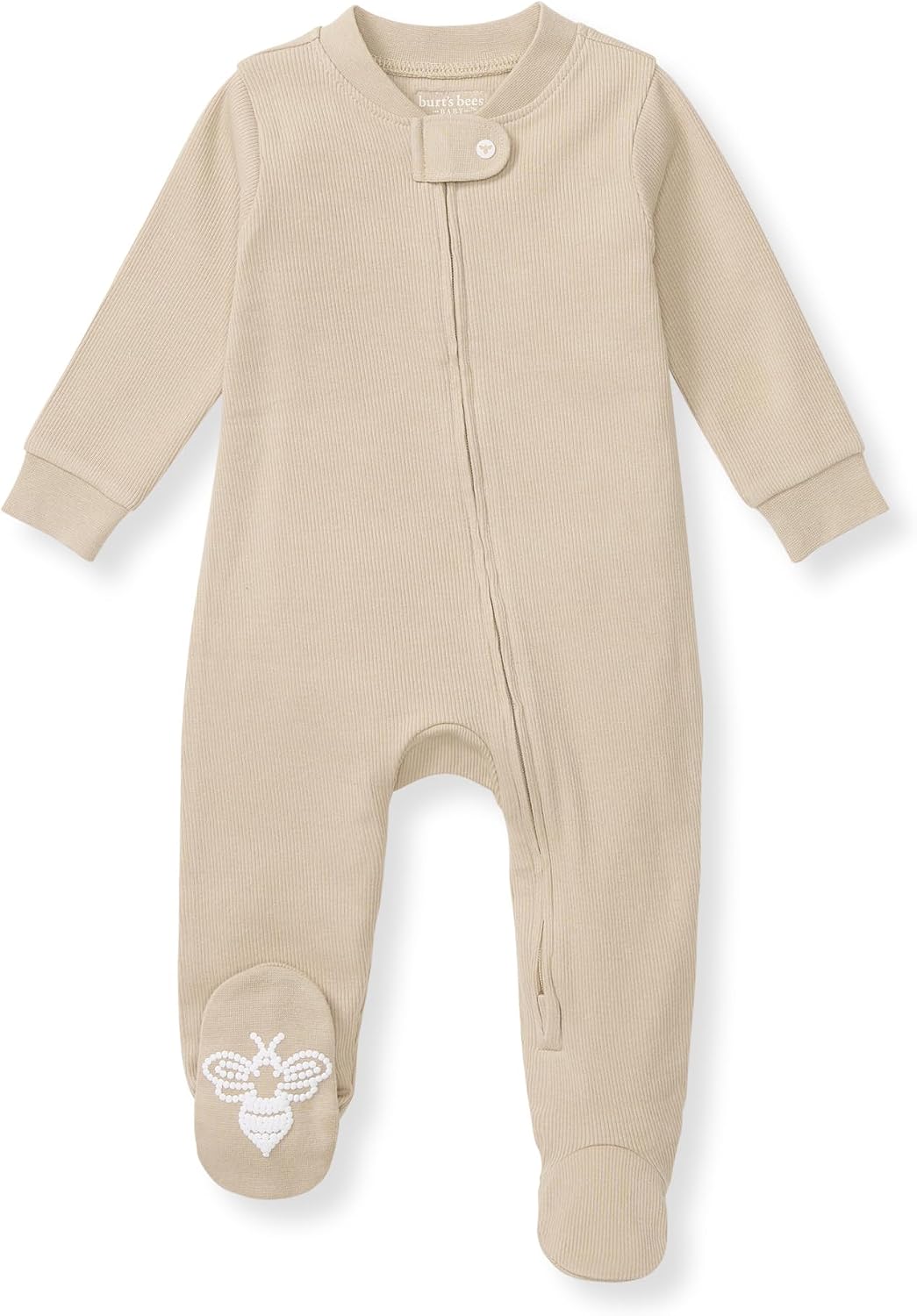 Burt's Bees Baby Pijama con pies de algodón orgánico para niños
