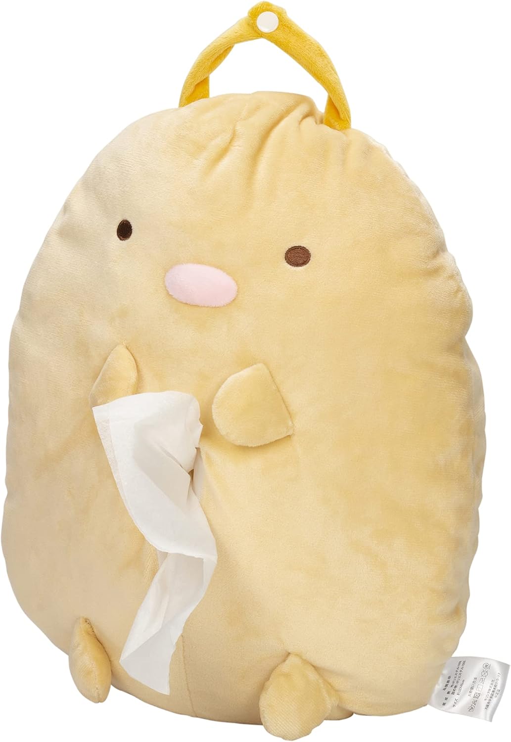 Moripilo Morista 427473 Tissue Case, Stylish, Tabletop with Mirror, Half Tissue Storage (Sanrio, Chromi, Pink), 5.5 x 5.5 x 7.1 inches (14 x 14 x 18 cm)