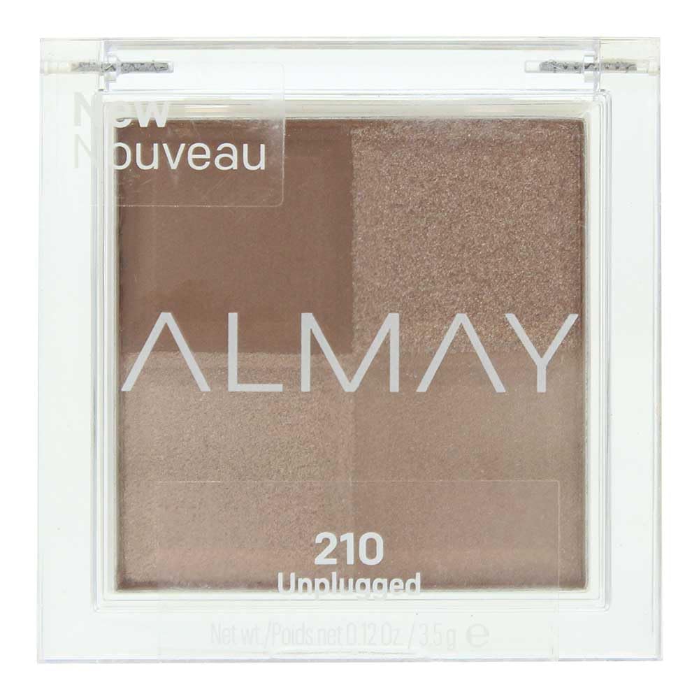 Almay - Paleta de sombra de ojos, maquillaje de ojos de larga duración, sombra de ojos de un solo tono en acabado mate, metálico, satinado y brillante, hipoalergénica, 130 El mundo es mi ostra, 0.1 Oz