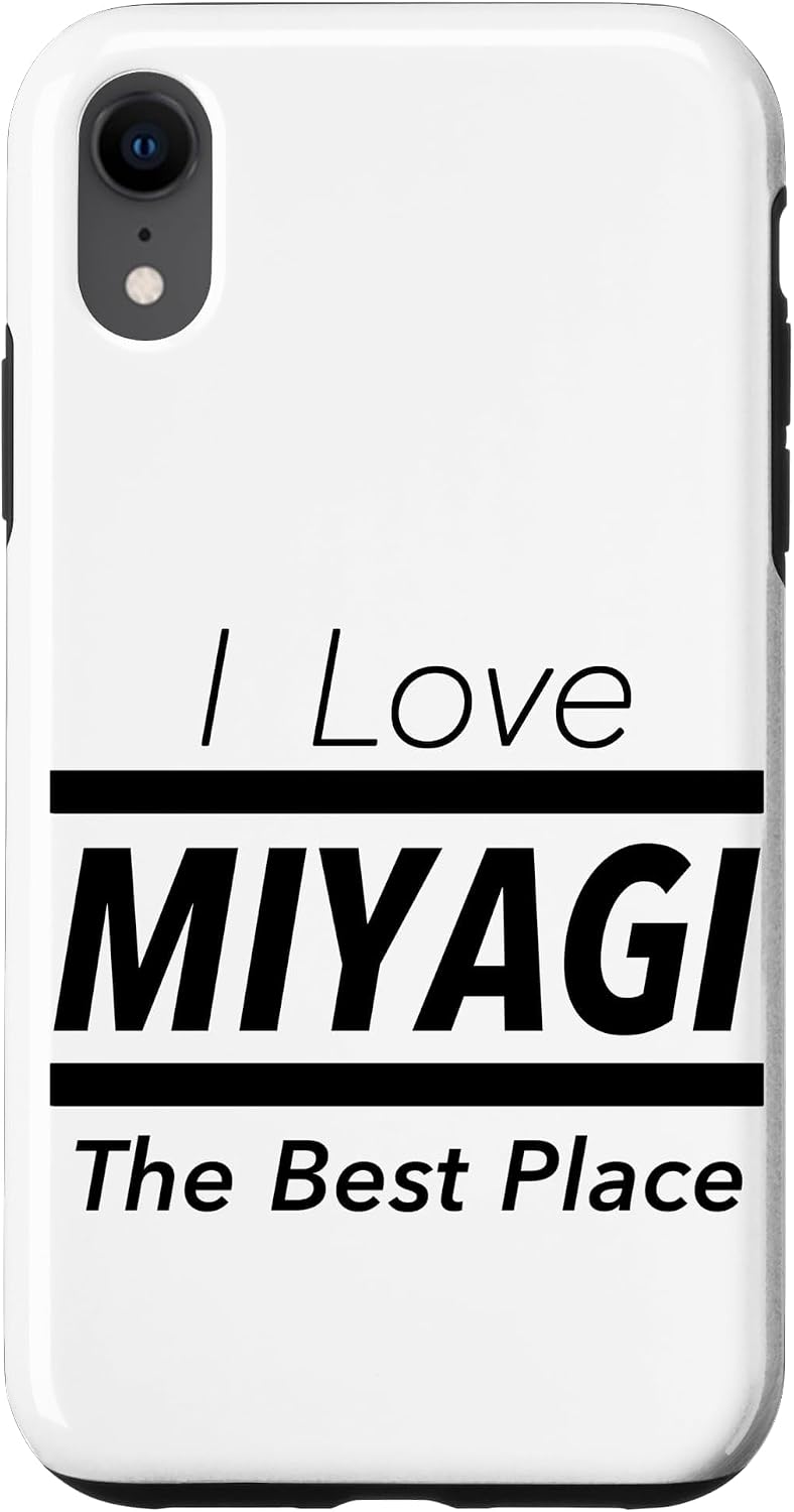 アイラブ・MIYAGI 宮城（I Love）JIMO-T【47都道府県】ジモティ プレゼント お土産 かっこいい 面白い スマホケース iPhone 16 用