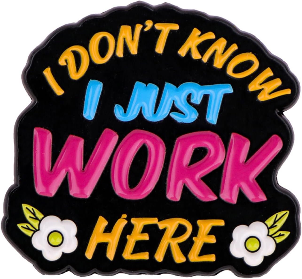 Broche Gracioso de Gato Estoy Bien de Esmalte – Lindo Broche de Solapas de Dibujos Animados para Mochila, Sombrero, Chaqueta, Bolso – Insignia Única de Novedad para Adultos, Adolescentes y Niños