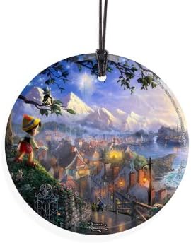 Disney - 101 Dálmatas – 3.5 pulgadas Starfire Prints colgante accesorio de impresión de vidrio – Ideal para regalar y coleccionar | Hanging glass print | Bedroom or office display | Disney fan gift