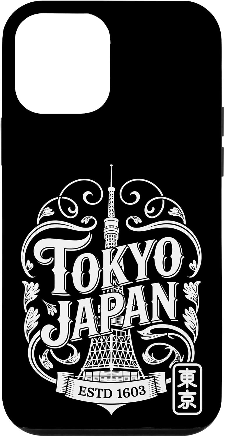 東京タワージャパン ヴィンテージ 旅行 アニメ 漢字 お土産 スマホケース iPhone 17 用