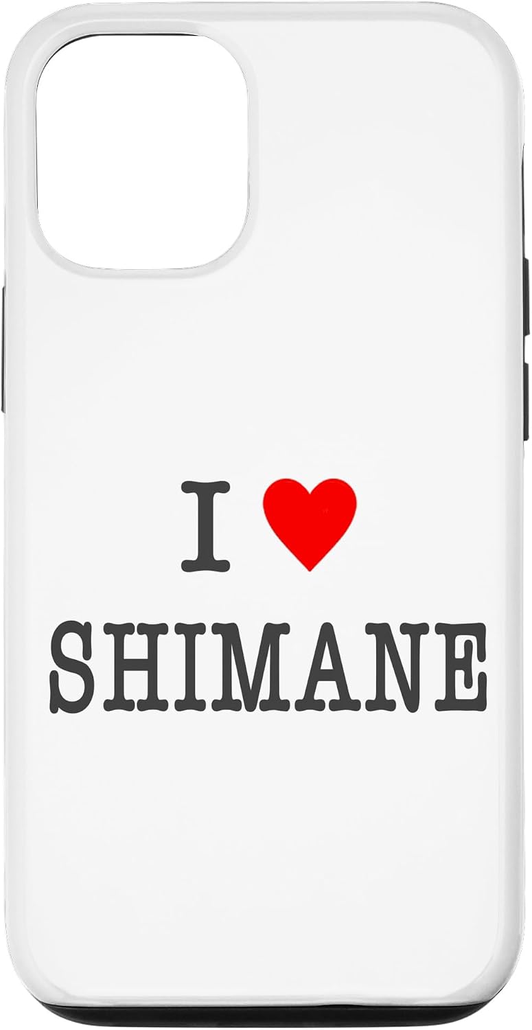 アイラブ・SHIMANE 島根（I Love ハート）【47都道府県】JIMO-T ジモティ お土産 プレゼント 面白 スマホケース iPhone 15 Plus 用