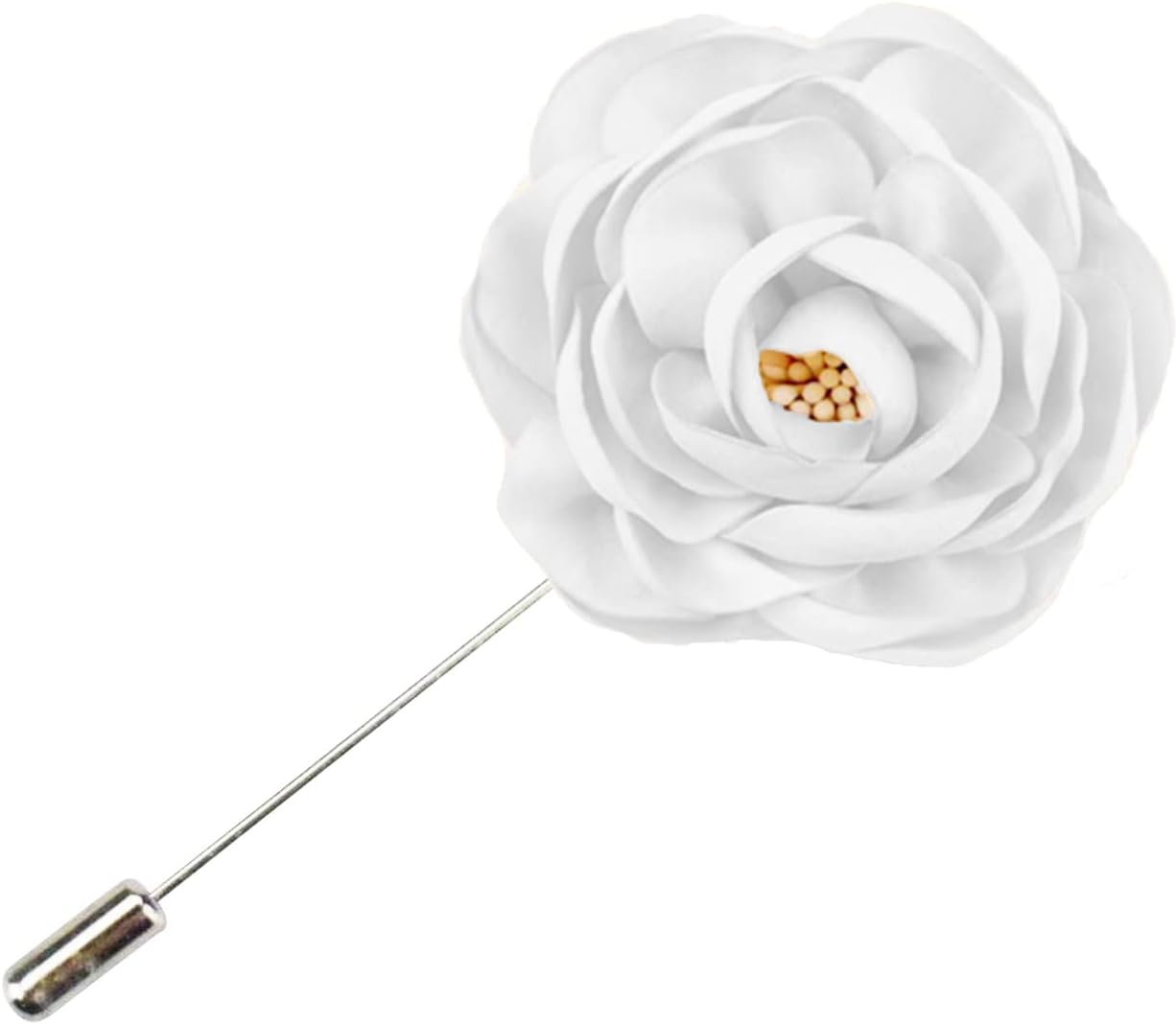 Flairs New York Esenciales del Caballero Premium Broche de Solapa de Flor Hecho a Mano